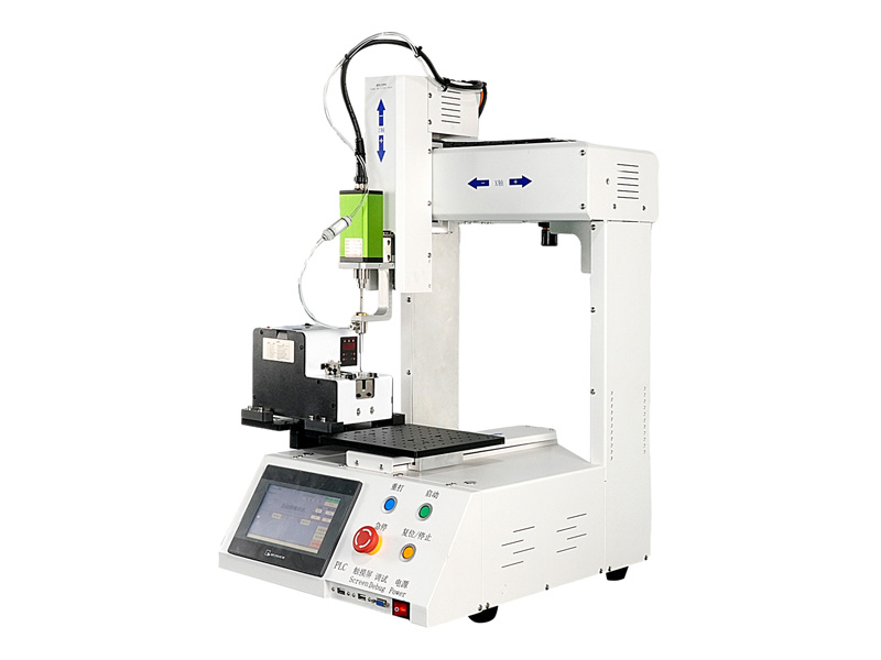 THREE AXIS AUTOMATIC SCREW LOCKING MACHINE