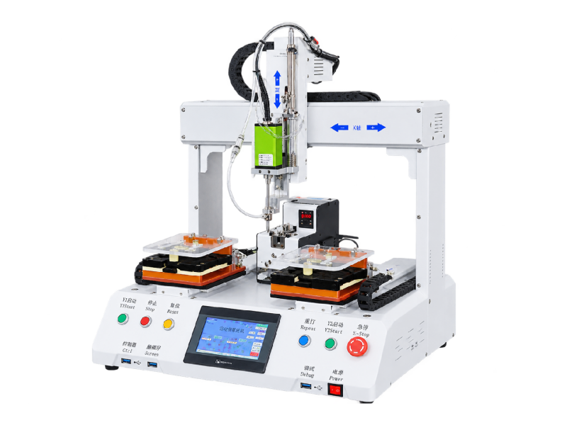 Vacuum-pickup FOUR AXIS AUTOMATIC SCREW LOCKING MACHINE