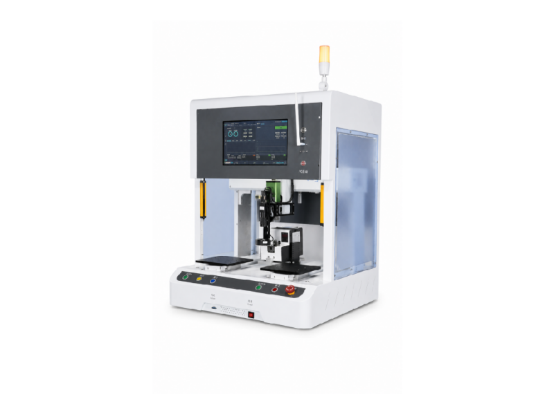 PC-CONTROLLED 4-AXIS AUTOMATIC SCREW LOCKING MACHINE
