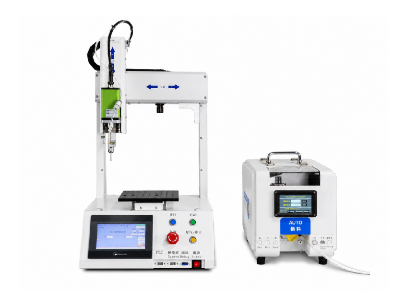 AIR-FEED THREE AXIS AUTOMATIC SCREW LOCKING MACHINE