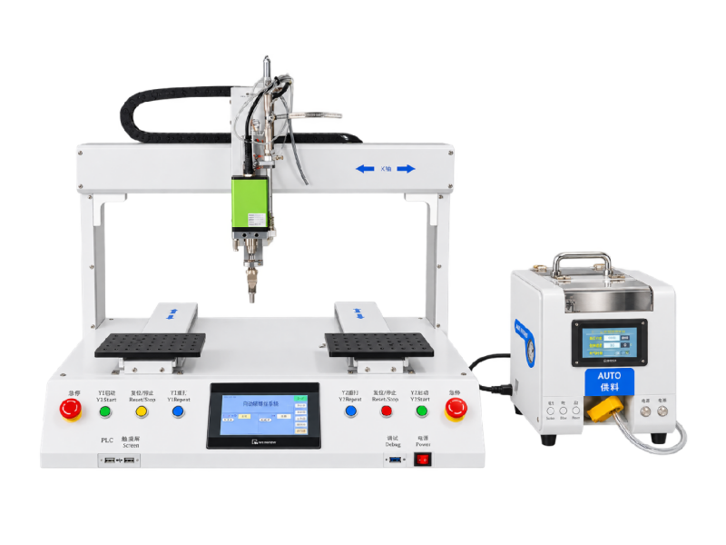 AIR-FEED ENLARGED 4-AXIS AUTOMATIC SCREW LOCKING MACHINE