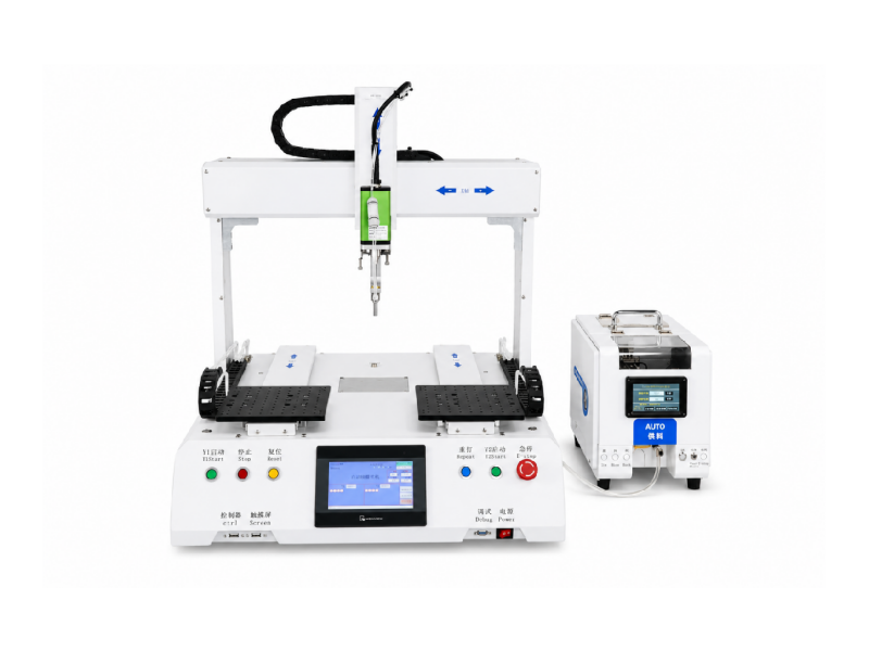 AIR-FEED FOUR AXIS AUTOMATIC SCREW LOCKING MACHINE